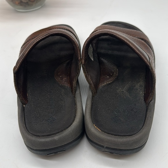 Columbia Brown Slide Sandals with Cushioned Sole Size 8 MCS7930B - Picture 3 of 6